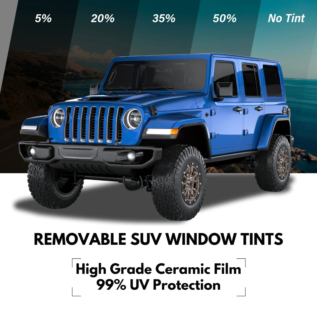 Removable Window Tint For SUV/Mini Van Cars