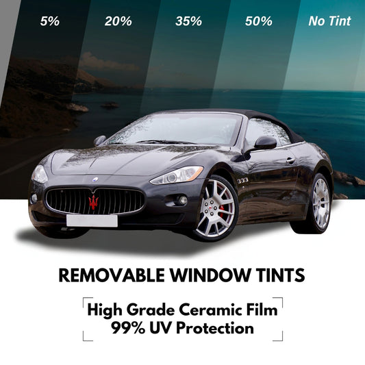 Removable Window Tint For Coupe Cars