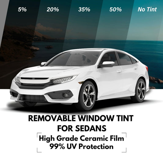 Removable Window Tint For Sedan Cars